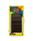 Rili Choco rich chocolate brown eyelash extensions 16 line mix tray - professional lash supplies
