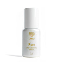 Pure eyelash extension glue, lash adhesive for sensitive eyes. The safest lash glue